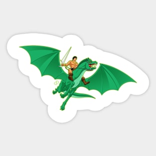 Dragon Rider Sticker